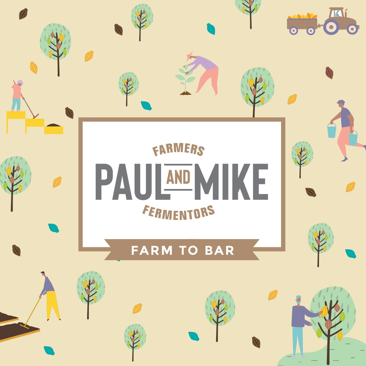 Paul & Mike Chocolate set