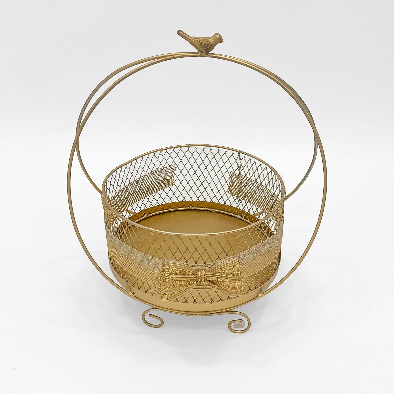 Golden Metal basket