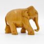 Minimal Wooden Elephant