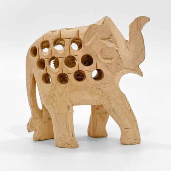 Mini Wooden Elephant