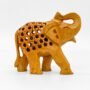 Wooden Jali Elephant