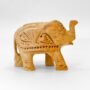 Engraved Mini Wooden Elephant