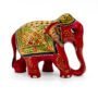 Red Elephant Statue