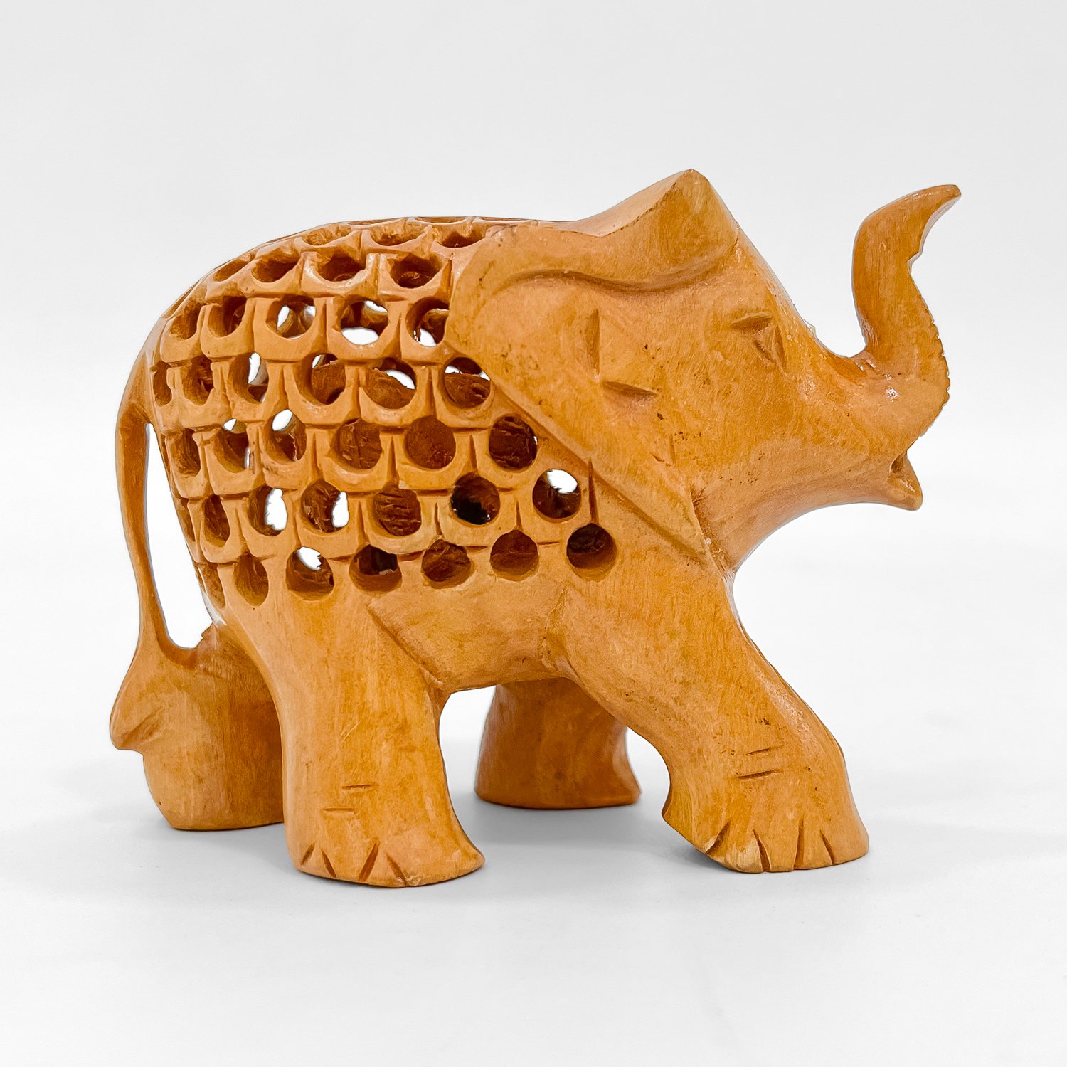 Miniature Elephant Figurine