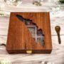 Kerala Themed Wooden Spices Box