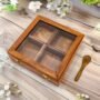 Spice Box with 4 Compartments
