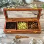 Spice Box with Glass Lid