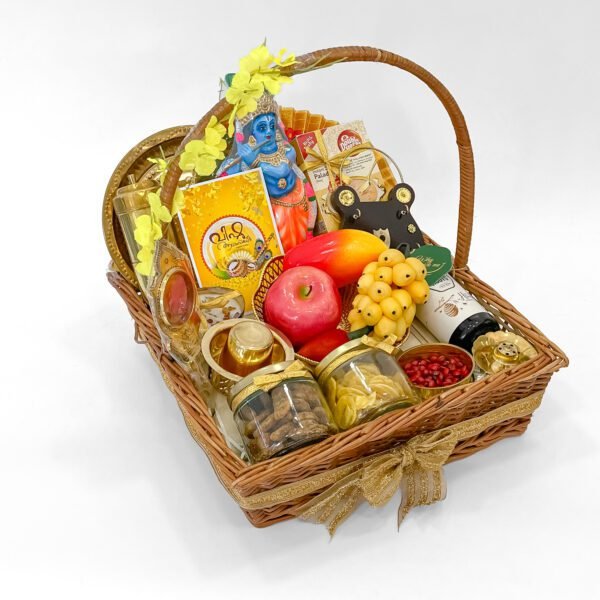 Grand Vishu Gift Hamper Basket – Exquisite Traditional Kerala Festive Delight - Image 2