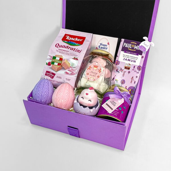 Elegant Easter Surprise Box – Premium Purple-Themed Delights for Loved Ones - Image 3