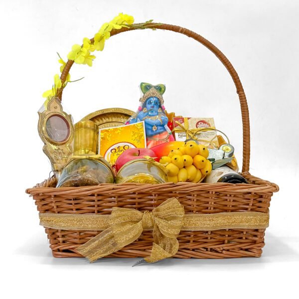 Grand Vishu Gift Hamper Basket – Exquisite Traditional Kerala Festive Delight - Image 4