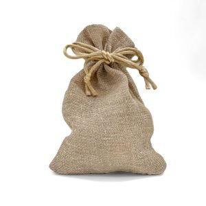 Jute bag with chocolate balls 