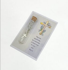 Rosary with Card 