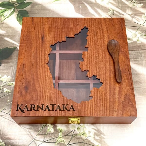 Karnataka map Spice Chest