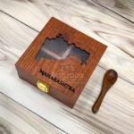 Mini Maharashtra Map Spices Box