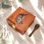 Karnataka Map Themed Spices Box