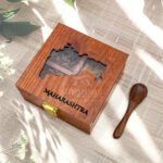 Maharashtra Map Themed Spices Box