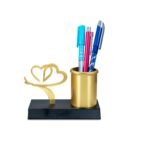 Heart-Shaped Pen Holder