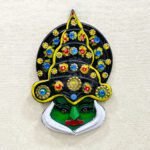 Vibrant Kathakali Wall Mask