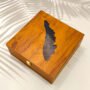 Kerala Map Wooden Box