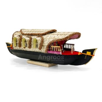 Elegant Kerala Traditional Boat Souvenir – 11 Inch Handcrafted Model