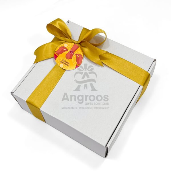 Rakhi Gift for Brother – Premium Chocolate Box with Rakhi & Card - Image 5