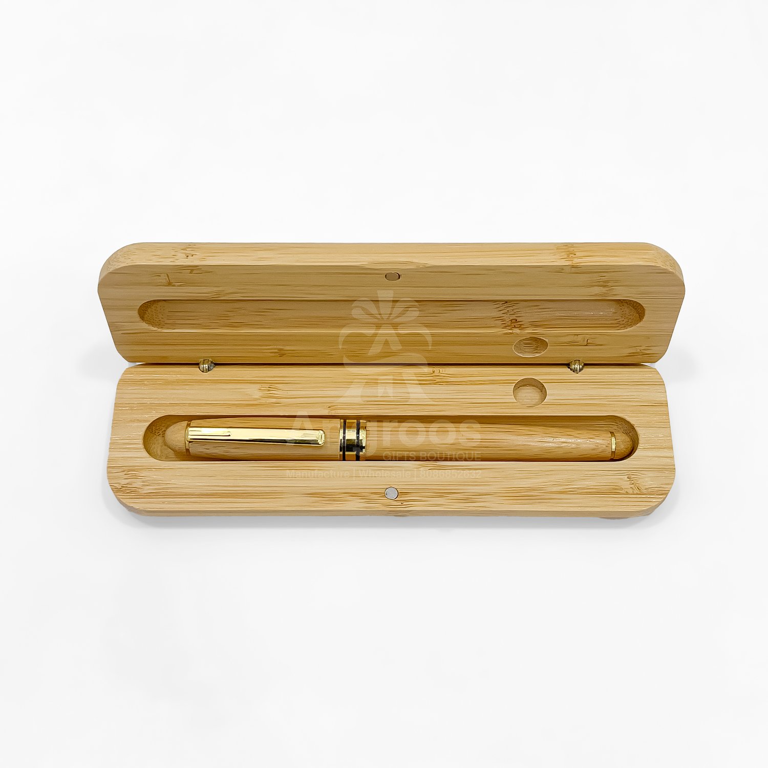 Bamboo Pen box with pen