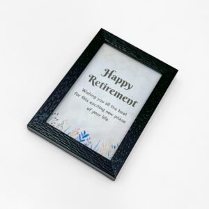 Happy retirement Photo frame 