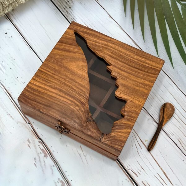 Masala Box with Kerala Map Design