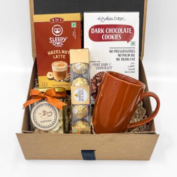 Delightful Gourmet Coffee Gift Hamper with Sleepy Owl & Chocolates