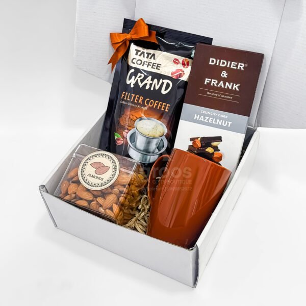 Artisan Coffee Gift Hamper with Tata Filter Brew & Gourmet Snacks - Image 3