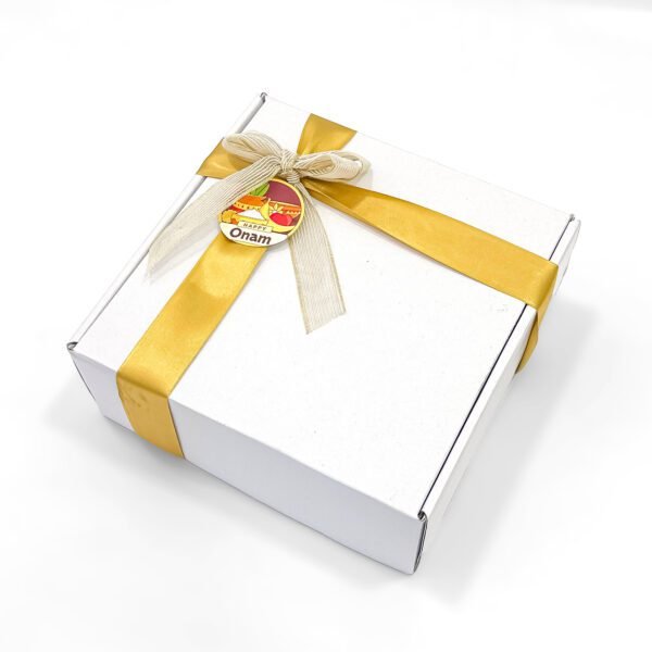 Charming Onam Gift Hamper Box with Kathakali & Coconut Candle - Image 5