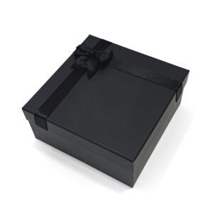 Black ribbon box