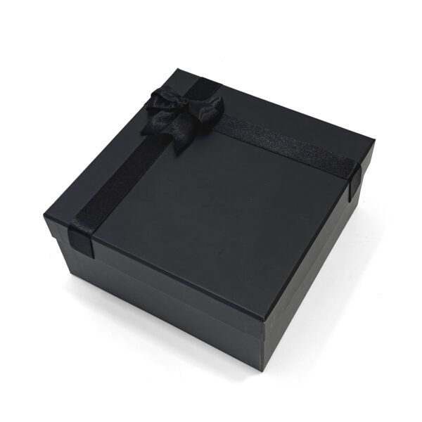 Black ribbon box