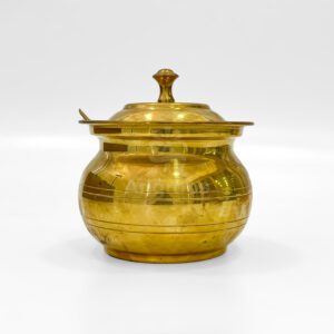 Brass Ghee Pot (4in)