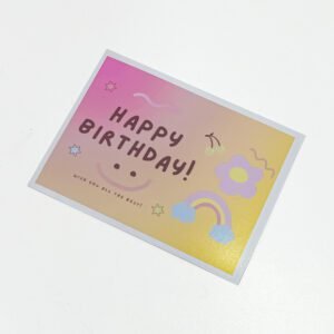 Birthday wish card