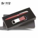 Red Keychain Pen Set