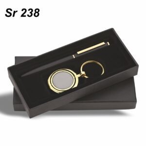 Golden Keyring Pen Set