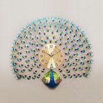 Peacock Theme Wall Clock