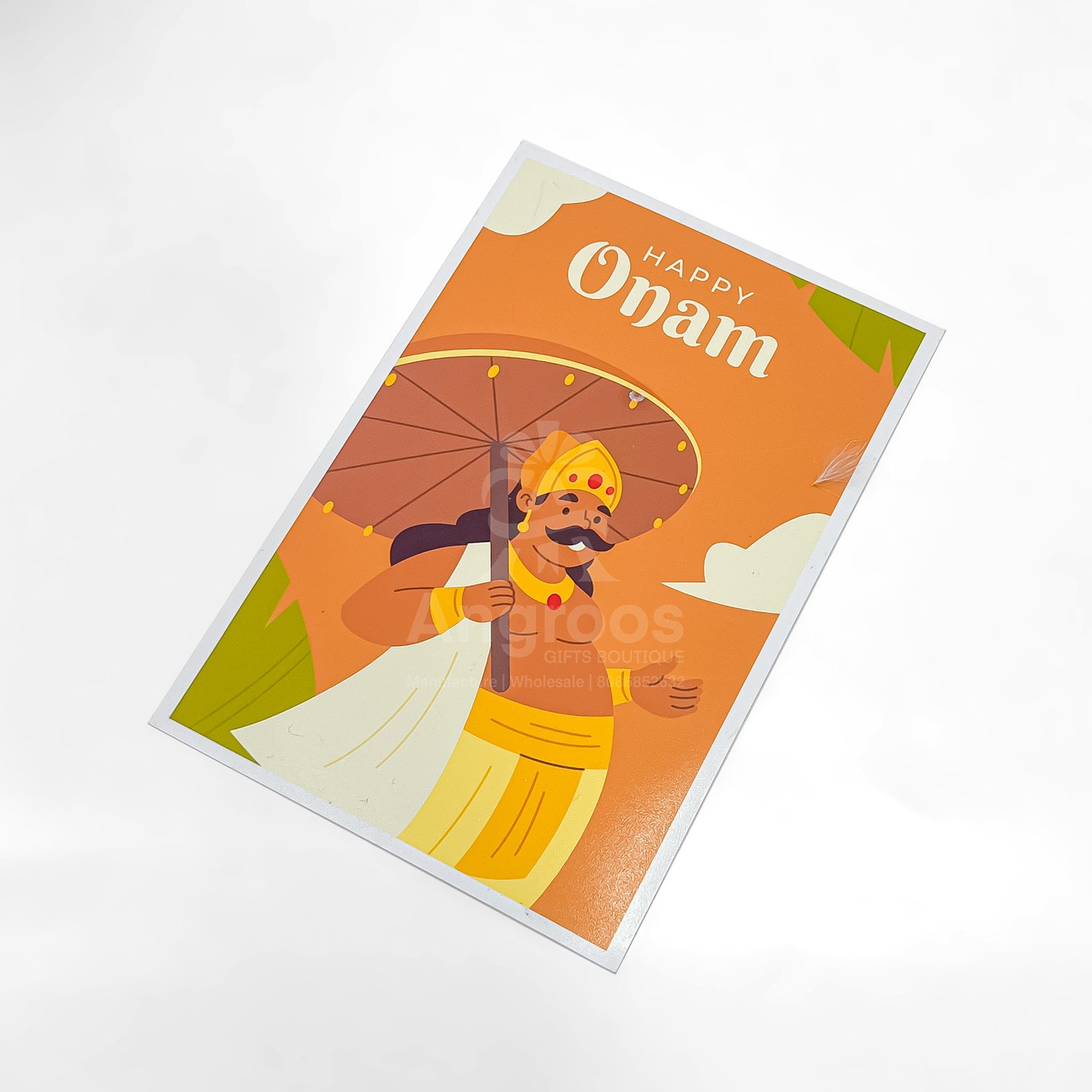 Onam maveli card