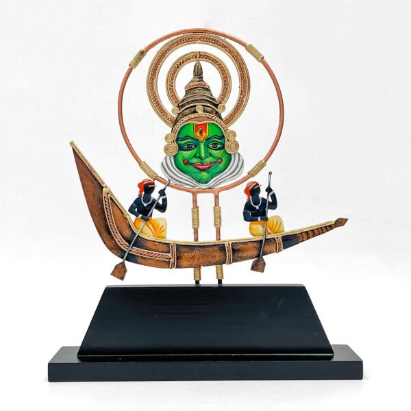 Kathakali Face Boat Decor