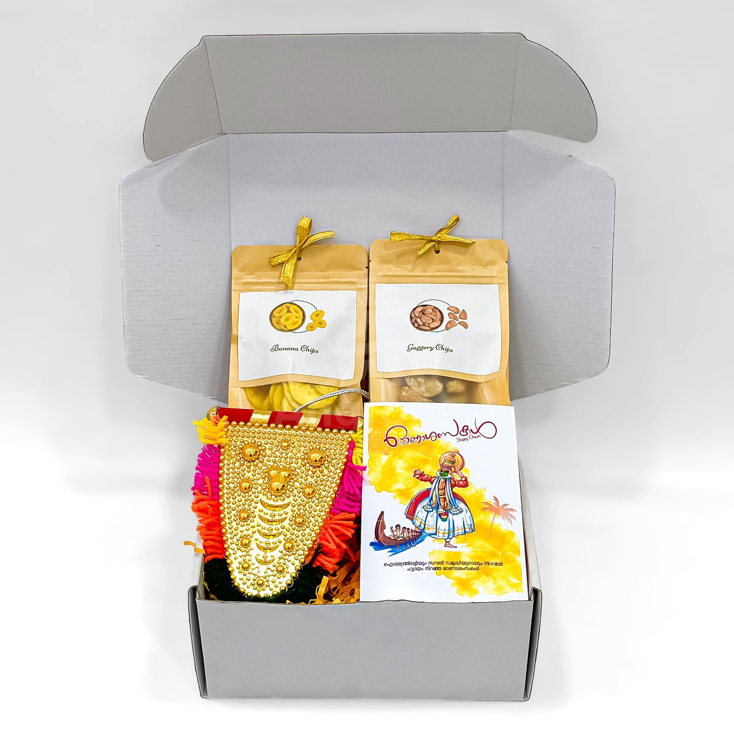 Onam Gifts Nettipattam Hamper