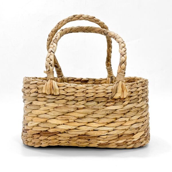 Handwoven Basket Bag