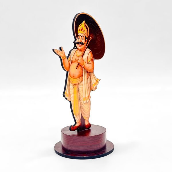 King Mahabali Onam Decor Statue – Kerala Festival Showpiece - Image 2
