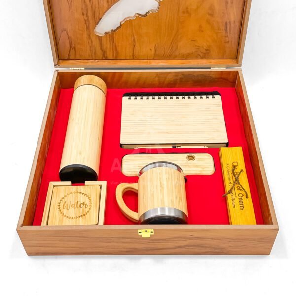 Kerala Bamboo Corporate Gift Hamper – Elegant Onam Special - Image 2