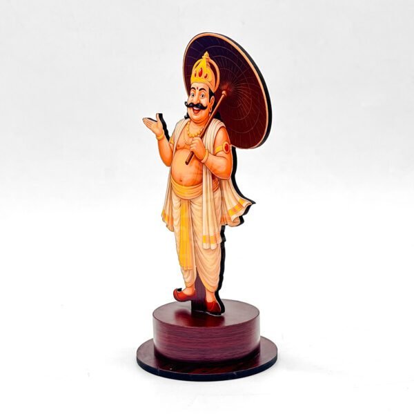 King Mahabali Onam Decor Statue – Kerala Festival Showpiece - Image 3
