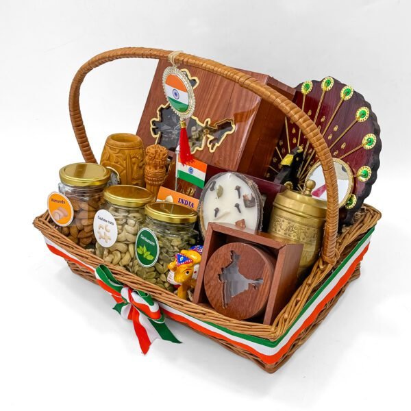 Independence Day Special Gift Hamper – Premium India-Themed Assorted Basket - Image 3