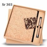 Cork Diary Gift Set