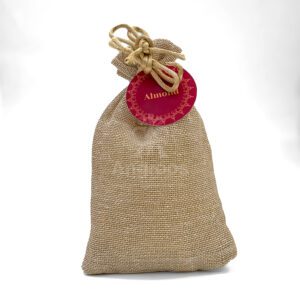 Jute bag with almonds (100g)