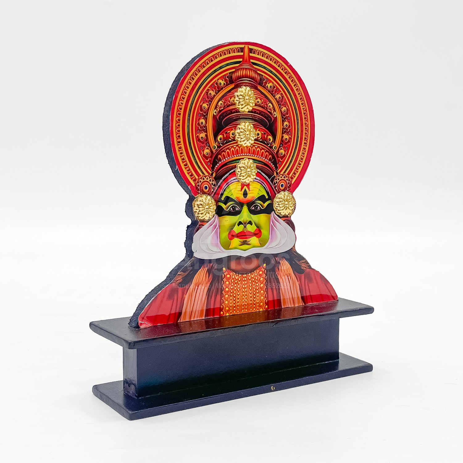 Kerala Red Kathakali Memento (Height: 7.5 Inch) - Image 3