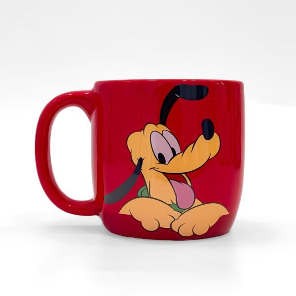 3D Mickey Mouse Red Ceramic Mug – Disney-Inspired Fun Cup - Image 2